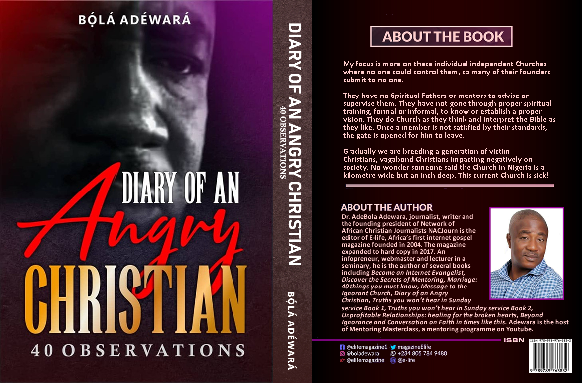 DIARY OF AN ANGRY CHRISTIAN